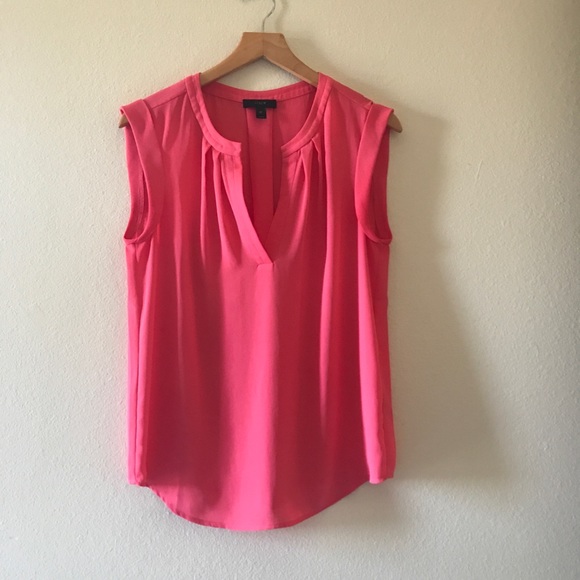 J. Crew Tops - J Crew Pink Blouse